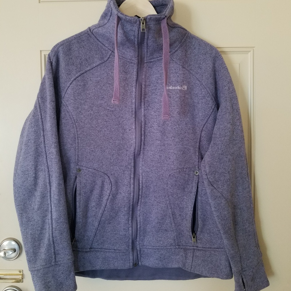 Avalanche Better Sweater Cowl Neck Full Zip
